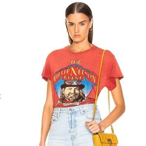 MadeWorn the Willie Nelson event from Texas with love distressed t-shirt size XS